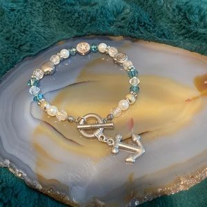 Nautical charm bracelet